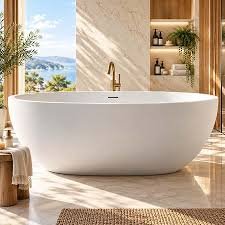 Elegant Beige Tub